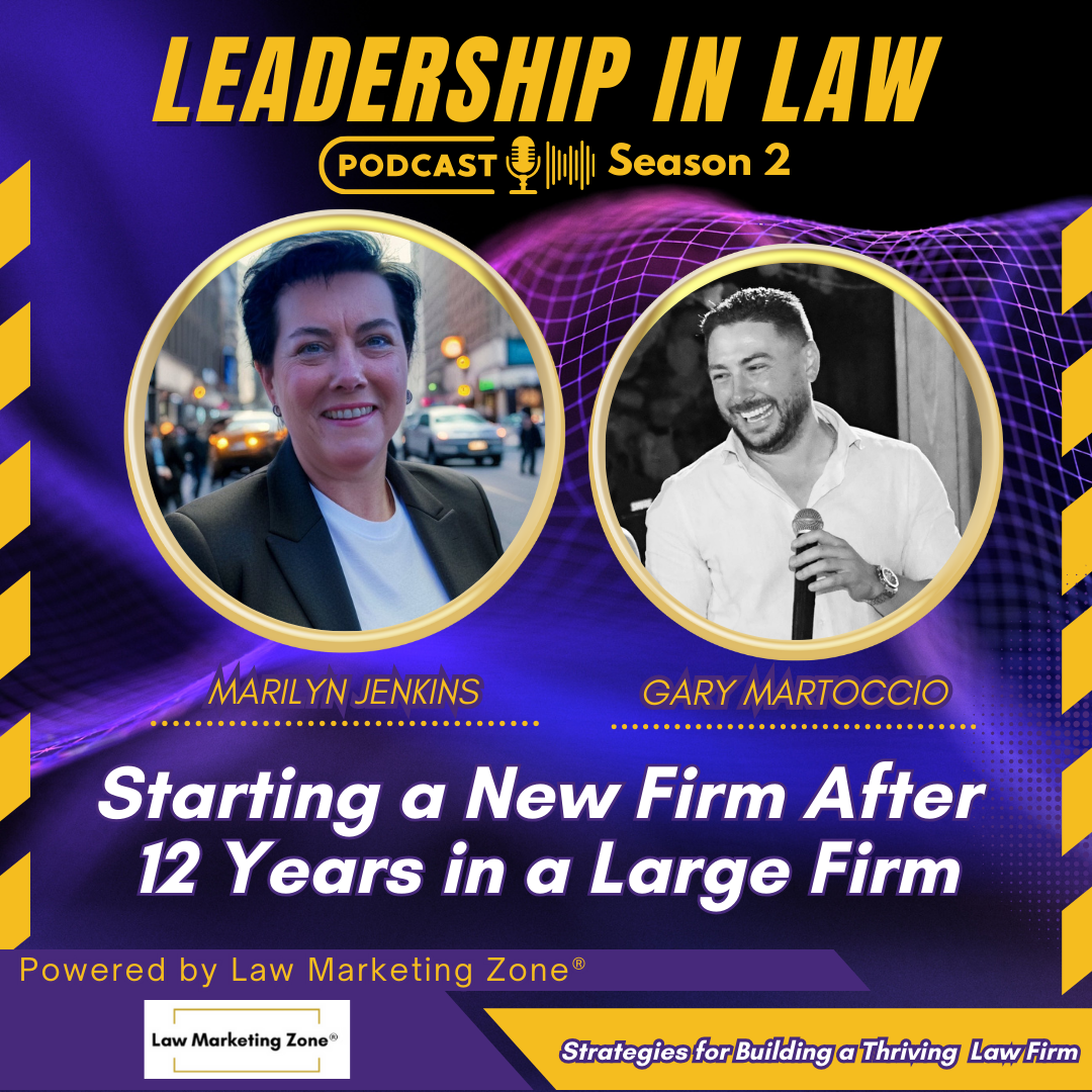 Starting a New Firm After 12 Years in a Large Firm with Gary Martoccio